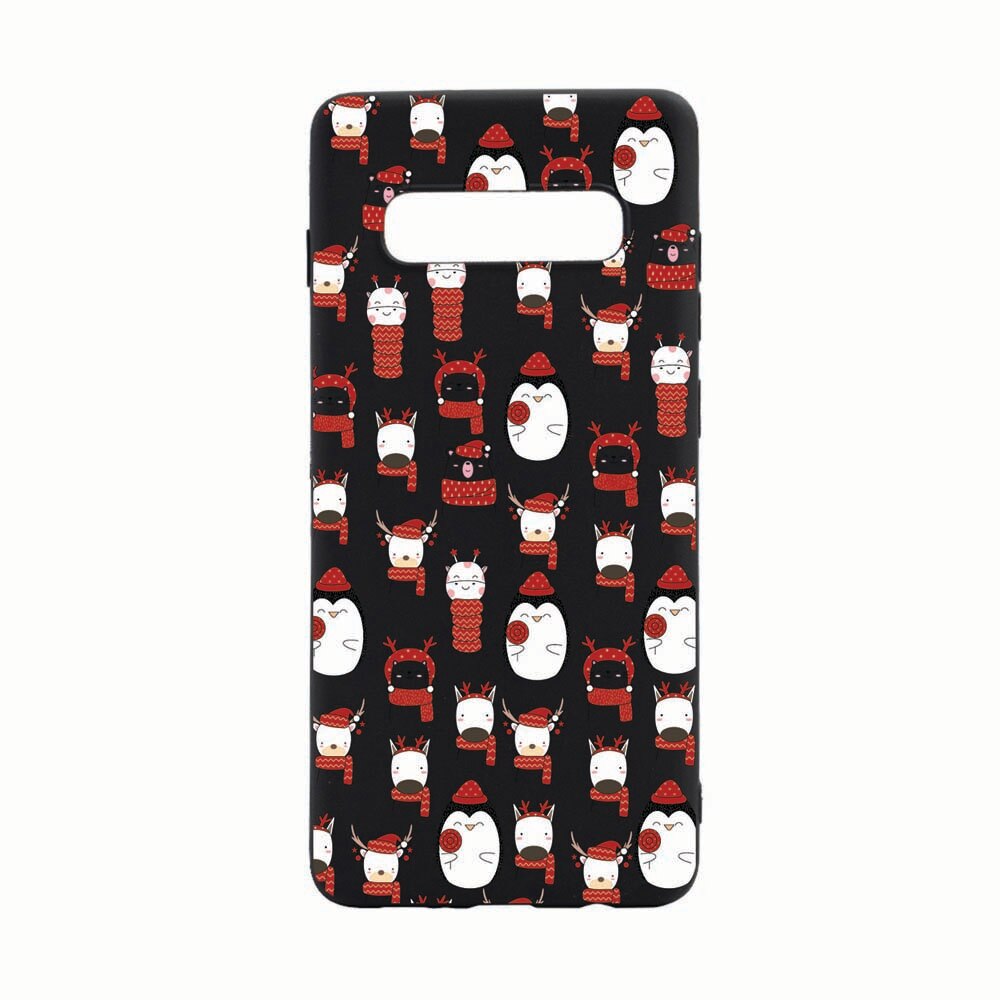 Husa Samsung Galaxy S10 Plus, Winter Feeling, rezistenta la uzura, anti-alunecare, din silicon Premium, B166