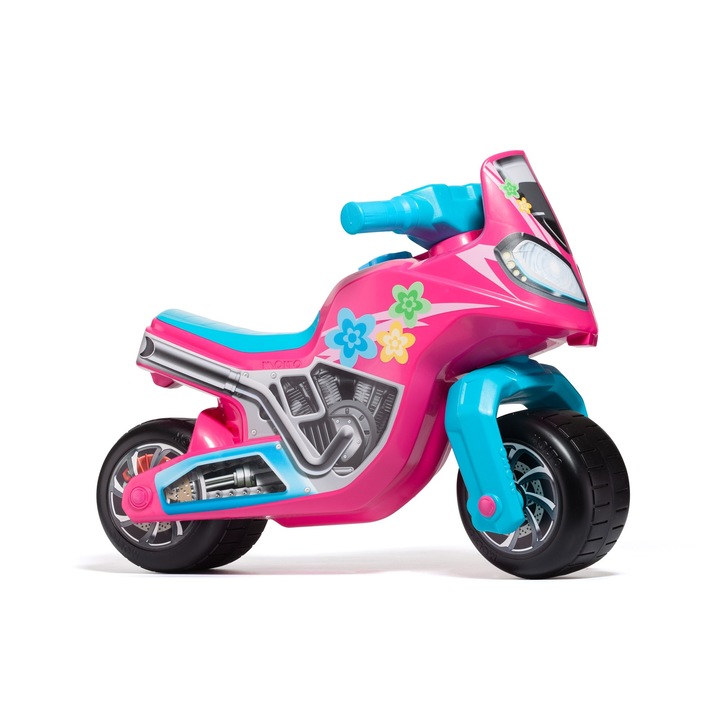 Molto Premium gyerek verseny motorkerékpár, 20 kg, 2 év +, rózsaszín