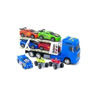 set de joaca cu camion de transport care lumineaza si scoate sunete 5 masinute si 2 atv-uri imagen 1_0_
0