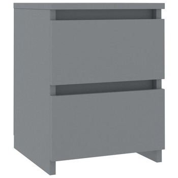 Set noptiere, 2 buc., gri, 30 x 30 x 40 cm, PAL Set noptiere, 2 buc., gri, 30 x 30 x 40 cm, PAL