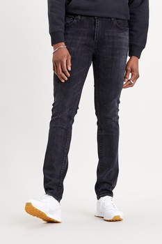 Levi's, Blugi slim fit din amestec de lyocell 511™, Negru, W33-L32 Levi's, Blugi slim fit din amestec de lyocell 511™, Negru, W33-L32