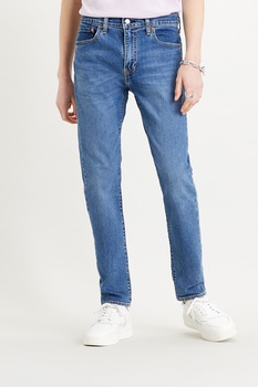 Levi's, Blugi slim fit din amestec de lyocell cu 5 buzunare, Albastru royal, W33-L32 Levi's, Blugi slim fit din amestec de lyocell cu 5 buzunare, Albastru royal, W33-L32