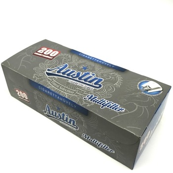 Tuburi tigari Austin pentru injectat tutun, dimensiune standard, tuburi cu filtru alb, carbon activ, 400 bucati Tuburi tigari Austin pentru injectat tutun, dimensiune standard, tuburi cu filtru alb, carbon activ, 400 bucati