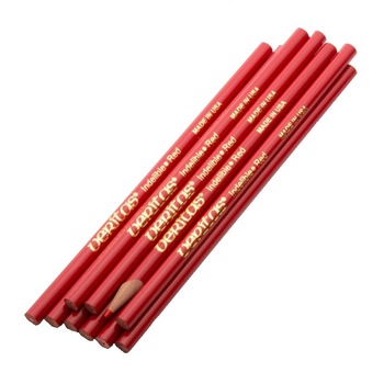 Set 10 creioane de tamplarie rosu, Veritas Tools Set 10 creioane de tamplarie rosu, Veritas Tools