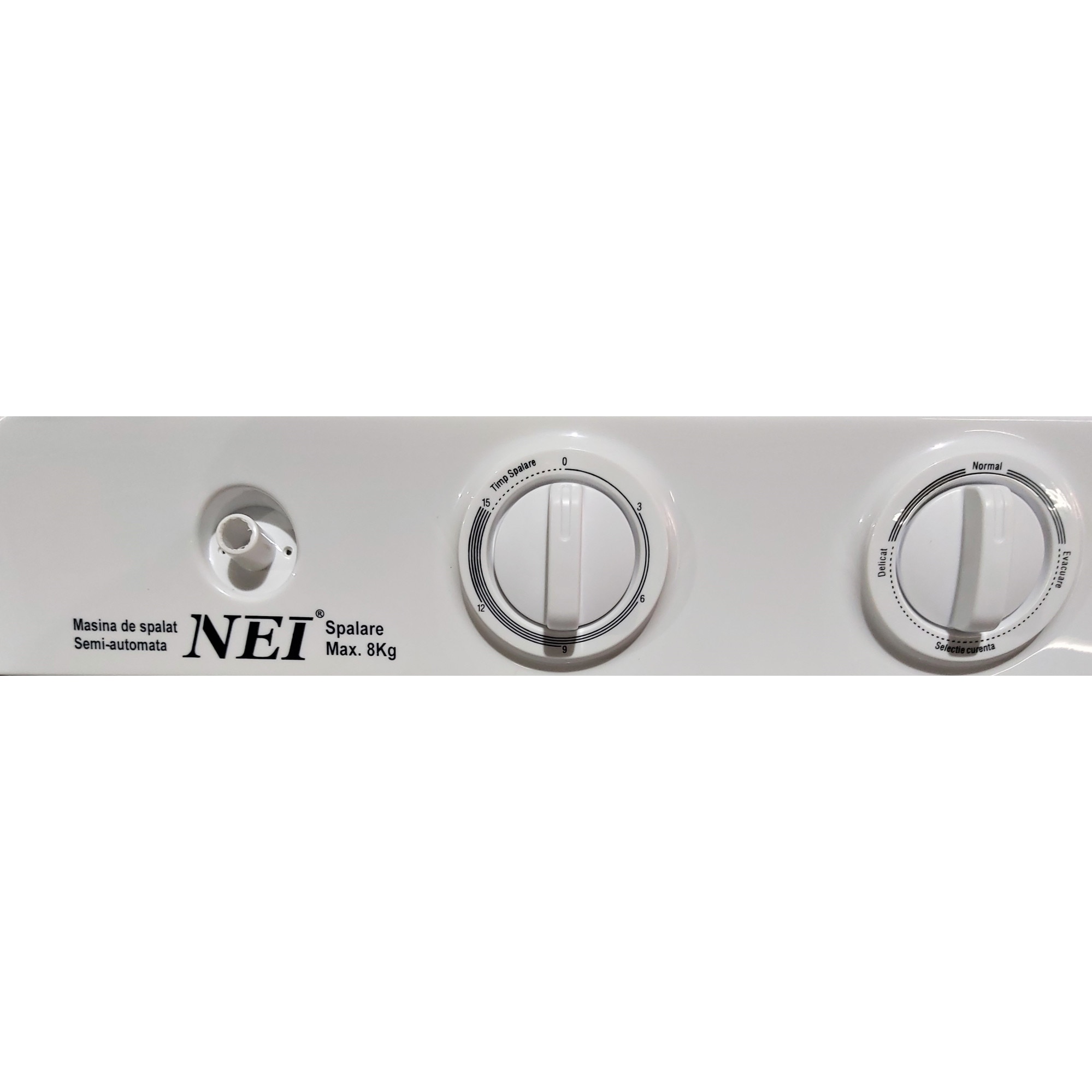 Masina de spalat rufe NEI XPB80-102S, semiautomata, 8 kg, 450 W, storcator 5.2 Kg