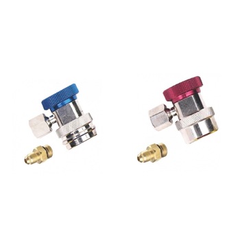 Set 2 cuple aer conditionat auto Pyramid®, inalta si joasa presiune freon, QC-HL Set 2 cuple aer conditionat auto Pyramid®, inalta si joasa presiune freon, QC-HL