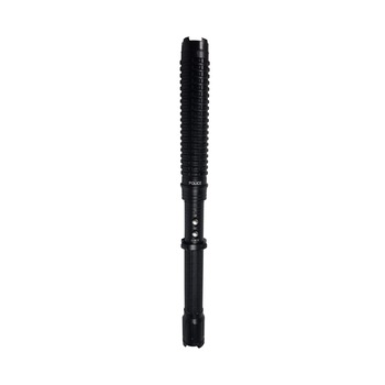 Electrosoc extensibil, tip baston cu lanterna, 10.000kv, negru Electrosoc extensibil, tip baston cu lanterna, 10.000kv, negru