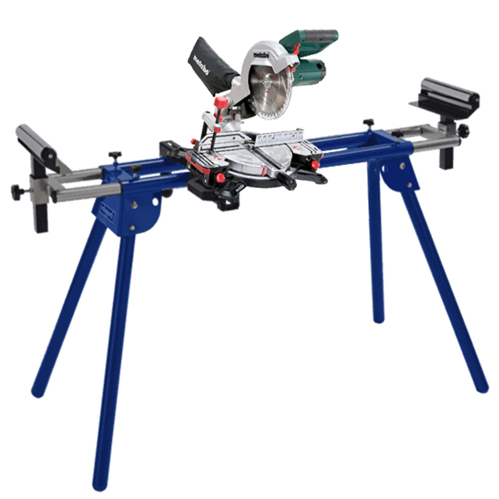 Set fierastrau debitat lemn Metabo KS 216 M Lasercut, putere 1350 W, suport UMF1600