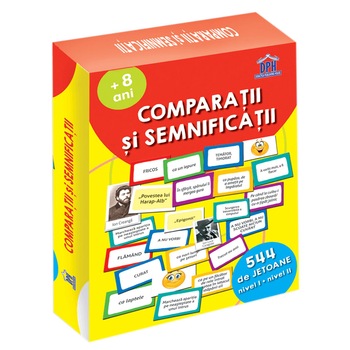 Comparatii si semnificatii - 544 de jetoane, Gabriela Girmacea Comparatii si semnificatii - 544 de jetoane, Gabriela Girmacea