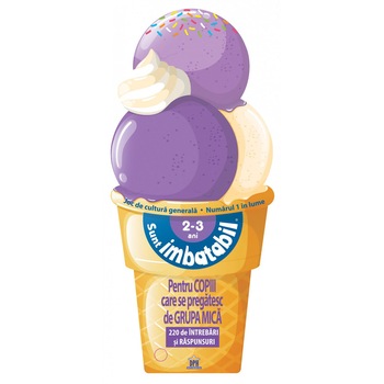 Sunt Imbatabil - Editie inghetata - 2-3 ani - pentru copiii care se pregatesc de Grupa Mica, PlayBac Sunt Imbatabil - Editie inghetata - 2-3 ani - pentru copiii care se pregatesc de Grupa Mica, PlayBac