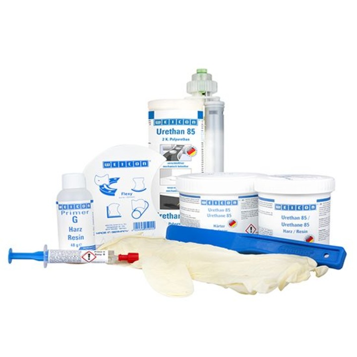 Weicon, Set de reparatii benzi transportoare, reparatii cauciuc, 550 g