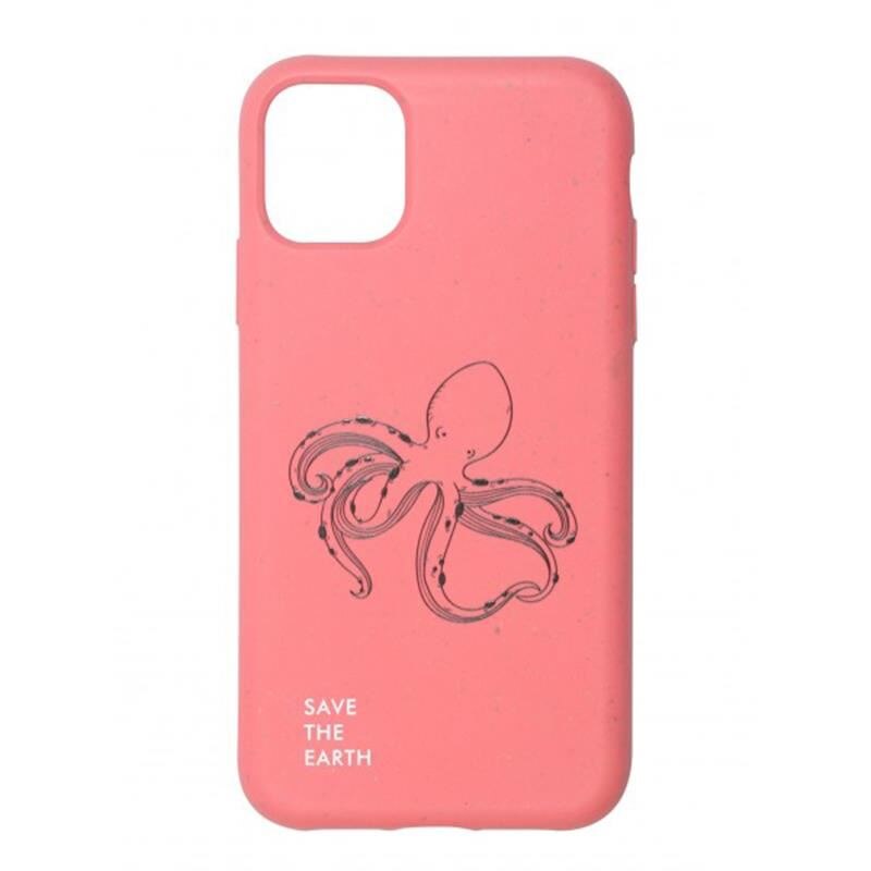Husa Bio iPhone 11 Rosu Coral