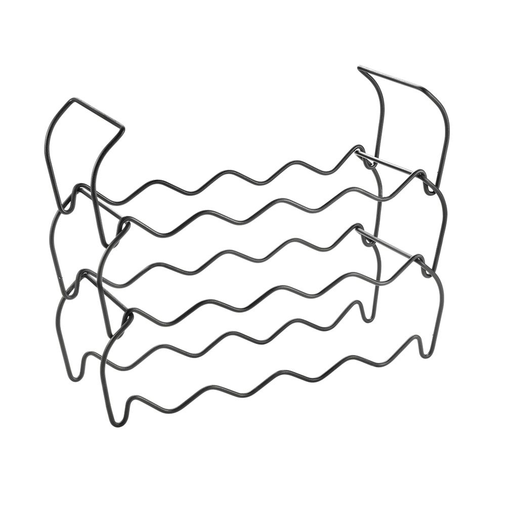 Suport pentru vinuri, modular, cu trei niveluri, negru
