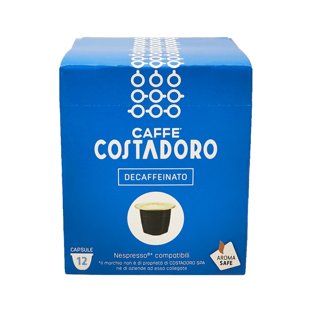 Cafea Costadoro, Coffee Lab DECAF, 12 Capsule, Nespresso Compatibile