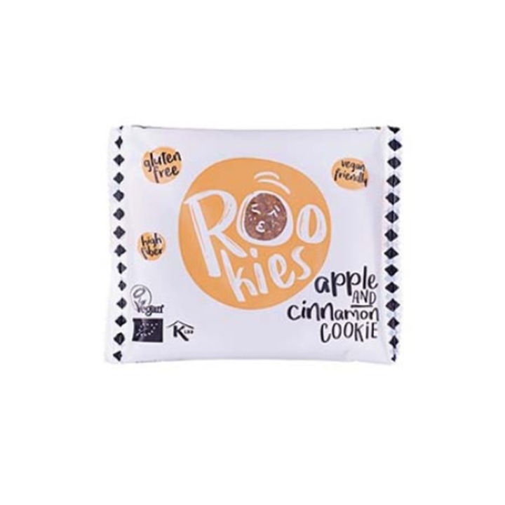 Cookie cu mar si scortisoara bio 40g