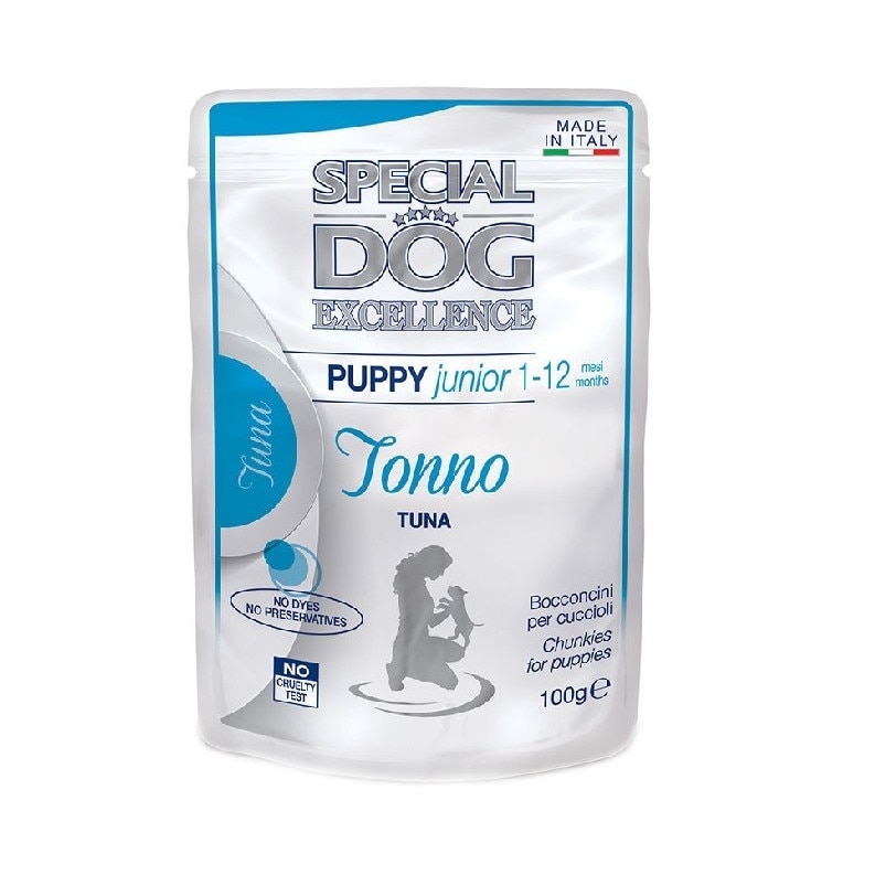 Hrana umeda pentru caini Special Dog Excellence Junior Plic Cu Ton 100 g