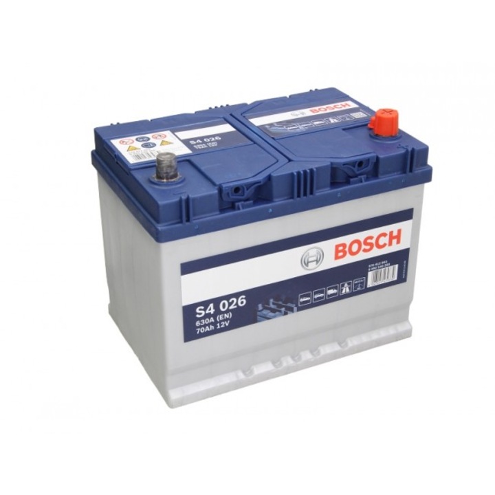 Акумулатор BOSCH S4, 70AH/630