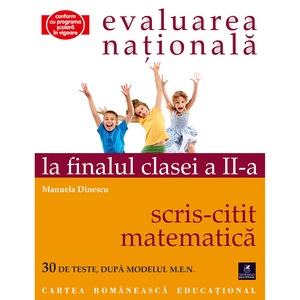 Evaluarea Nationala La Finalul Cls A Ii A Scris Citit Matematica Manuela Dinescu Emag Ro