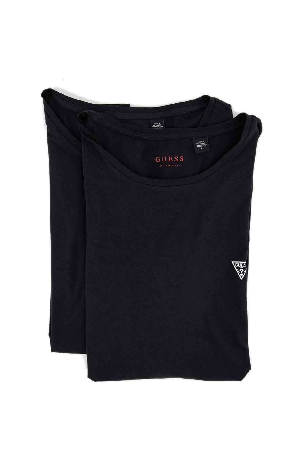 Guess, Set de tricouri de casa, 2 piese, Bleumarin