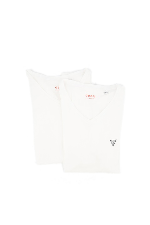 Guess, Домашни тениски, 2 броя, Бял, 2XL