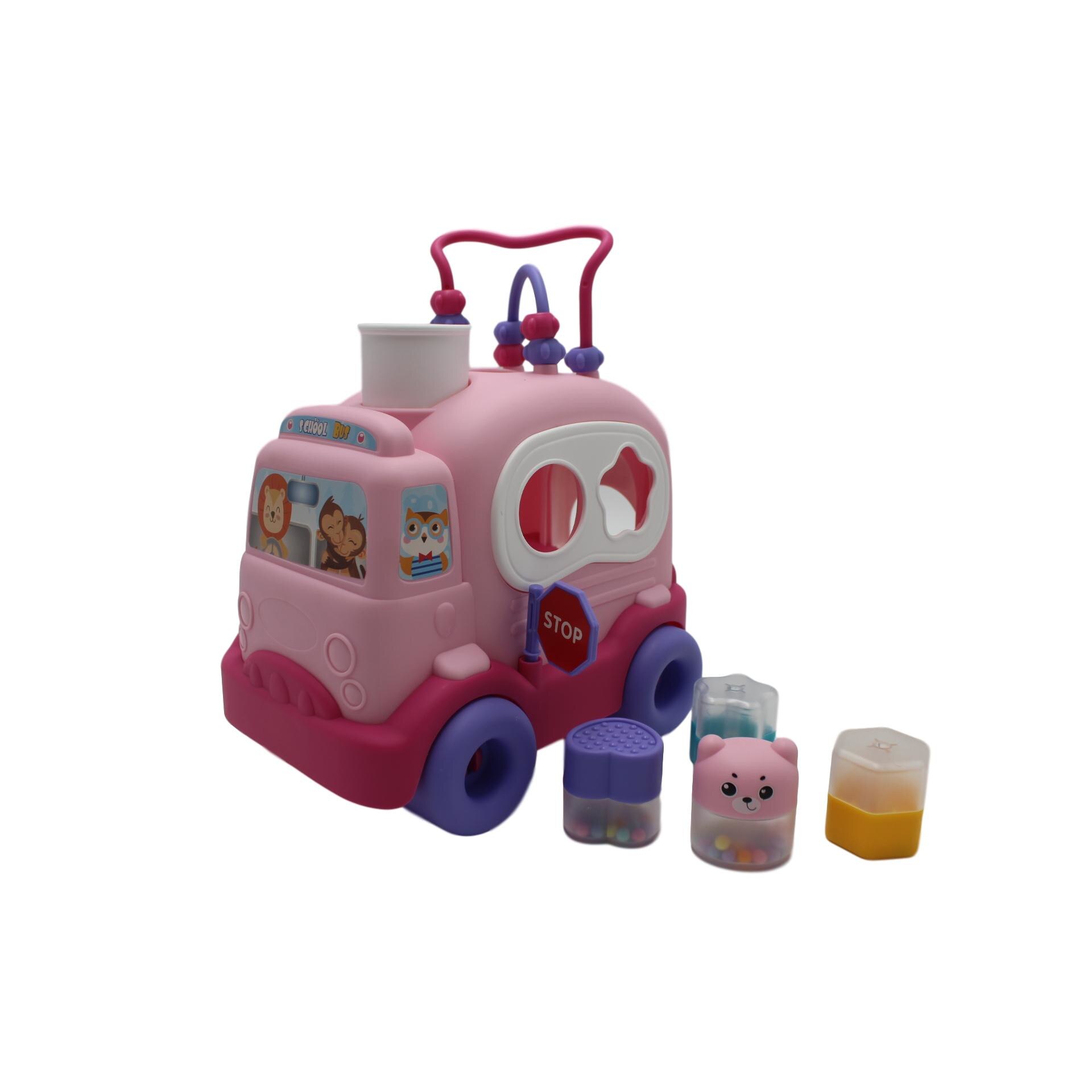 Autobuz scolar Abero cu 4 cutiute zornaitoare