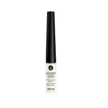 Eyeliner metalic pentru ochi Absolute Starry Eyed Shimmer Liquid Eyeliner 01 Lunar, 5.5ml Eyeliner metalic pentru ochi Absolute Starry Eyed Shimmer Liquid Eyeliner 01 Lunar, 5.5ml