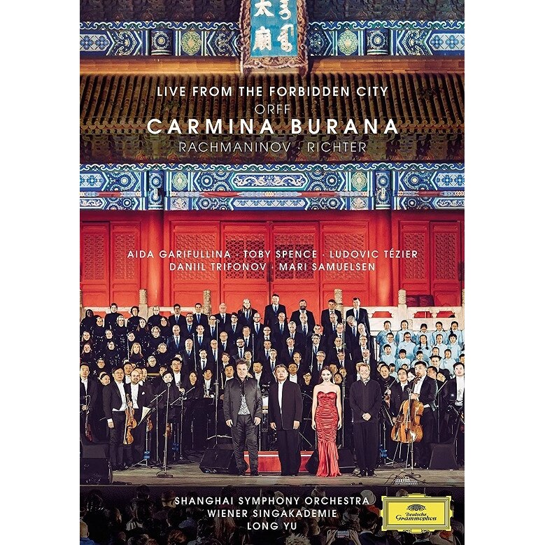Aida Garifulina,Toby Spence,Ludovic Tezier,Daniil Trifonov/Shanghai Symphony Orchestra/Long Yu - Orff-Carmina Burana-Live from Forbidden City (DVD)