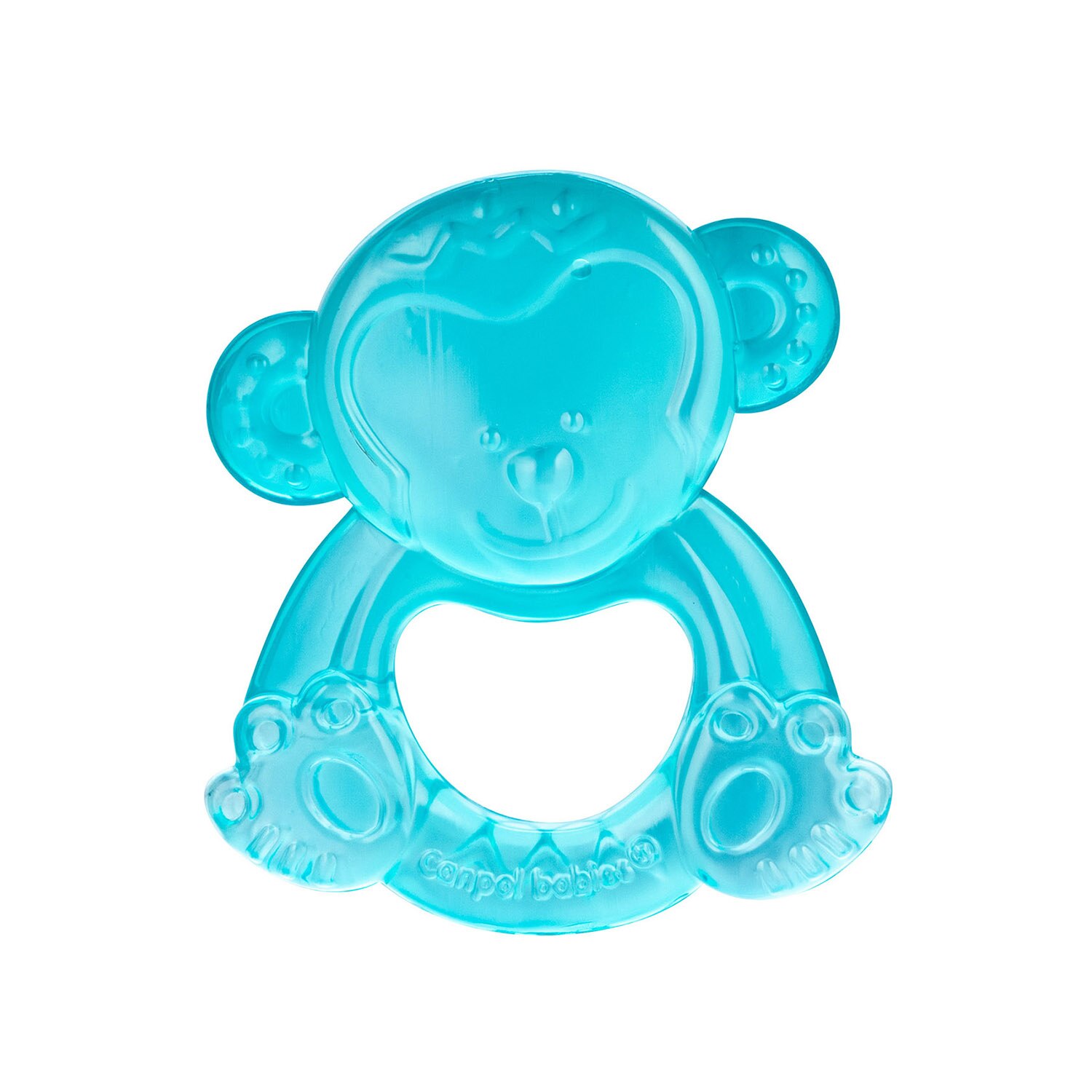 Inel gingival MONKEY, albastru, Canpol 56/149