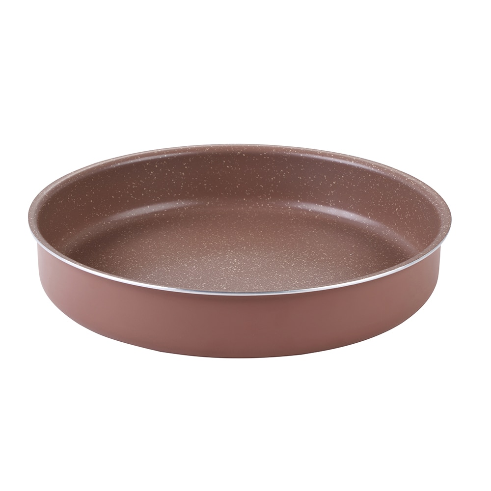 Tava pentru copt, Muhler, MR-2815, Aluminiu, 28 x 6.5 cm, Maro