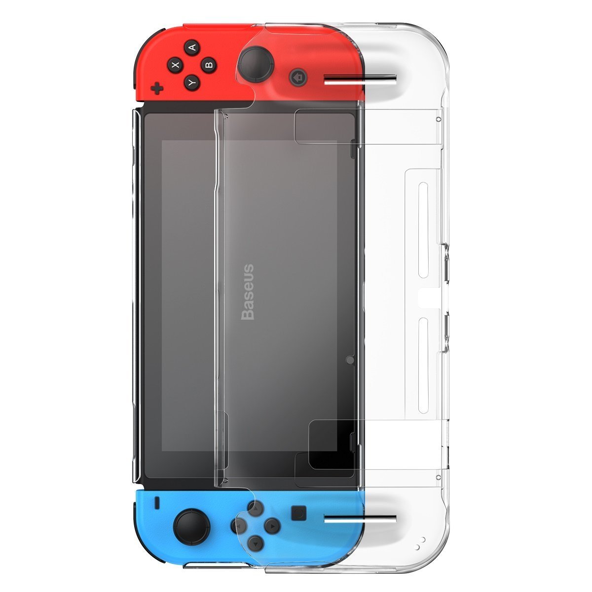 Husa De Silicon Baseus GS07 Pentru Nintendo Switch Transparent