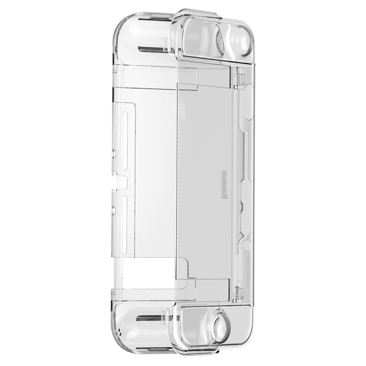 Husa De Silicon Cu Flip 360° Baseus GS06 Pentru Nintendo Switch Transparent