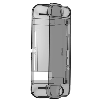 Husa De Silicon Cu Flip 360° Baseus GS06 Pentru Nintendo Switch Negru Husa De Silicon Cu Flip 360° Baseus GS06 Pentru Nintendo Switch Negru