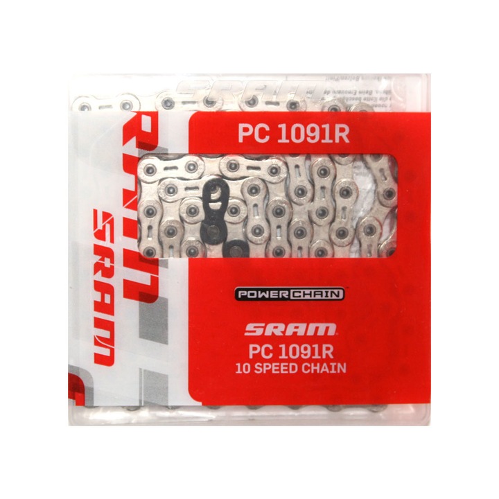 Lánc Sram PC-1091R üreges tűs teljesítménylánc 10 sebességes