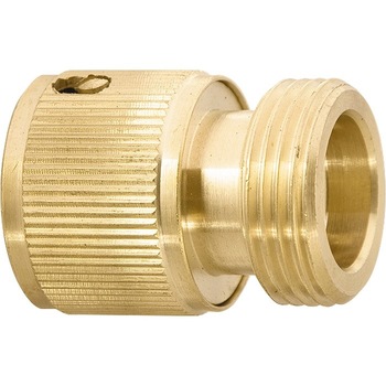 Conector rapid pentru furtun, din alama, filet exterior 3/4, cuplu diametru 3/4 Palisad Conector rapid pentru furtun, din alama, filet exterior 3/4, cuplu diametru 3/4 Palisad