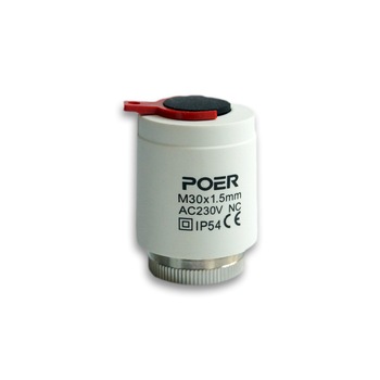 Actuator termic POER Smart 230V NC M30x1.5 Actuator termic POER Smart 230V NC M30x1.5