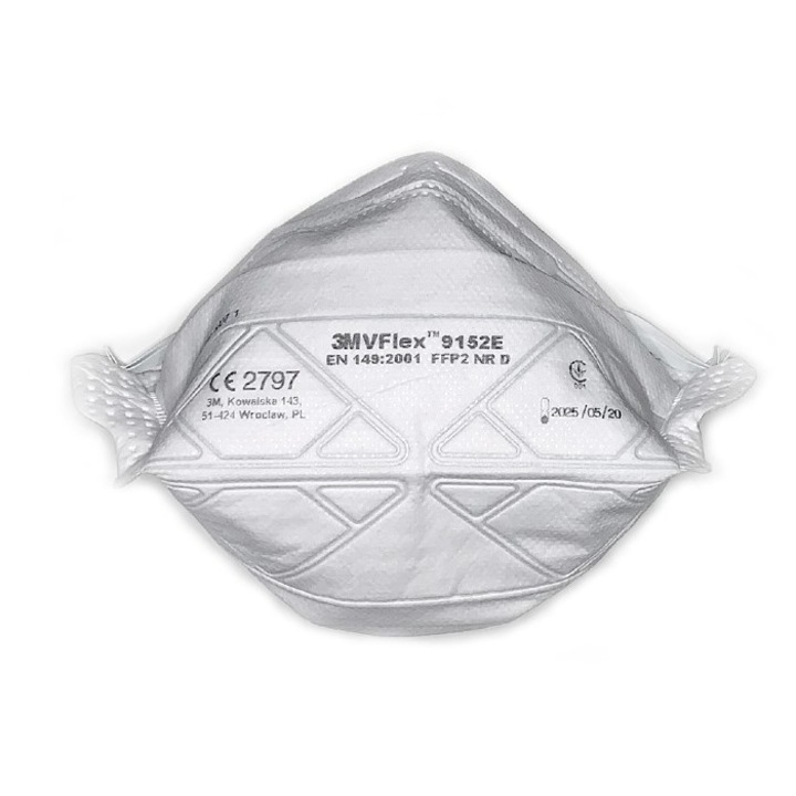 Респираторна защитна маска FFP2 9152 3M VFlex certicart CE2797