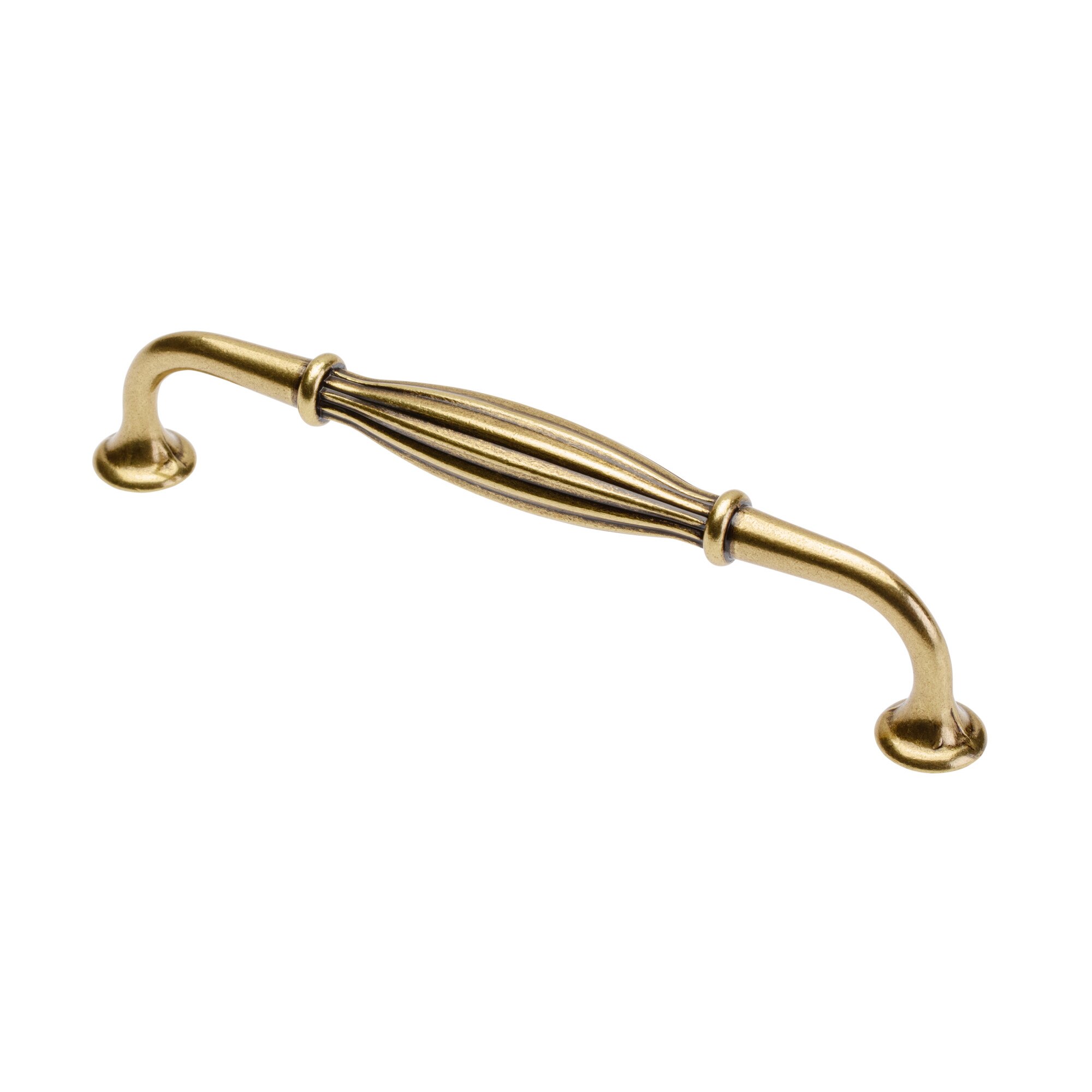 Maner model ABIATE, 128 mm, finisaj antic auriu