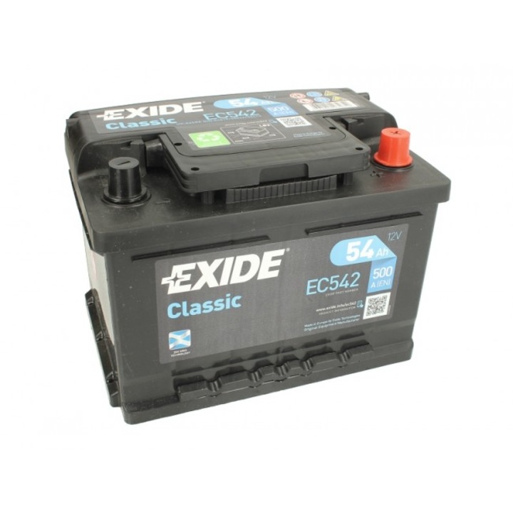 Акумулатор EXIDE Classic, 54AH/500A
