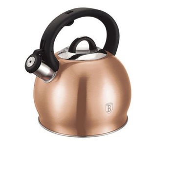 Ceainic Berlinger Haus BH 1075,capacitate 3 L,Metallic Line Rose Gold Edition Ceainic Berlinger Haus BH 1075,capacitate 3 L,Metallic Line Rose Gold Edition