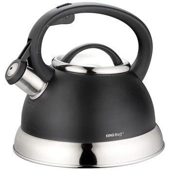 Ceainic, KINGHOFF, 2.4 l, Silver/Multicolor, KH-1224 Ceainic, KINGHOFF, 2.4 l, Silver/Multicolor, KH-1224