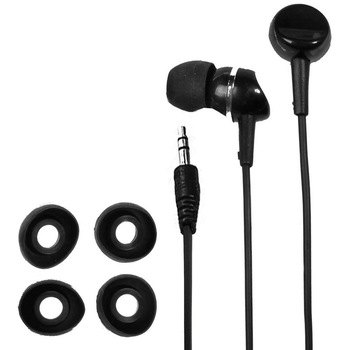 Casti tip dop, Zola®, negru, contine trei perechi de perne Casti tip dop, Zola®, negru, contine trei perechi de perne