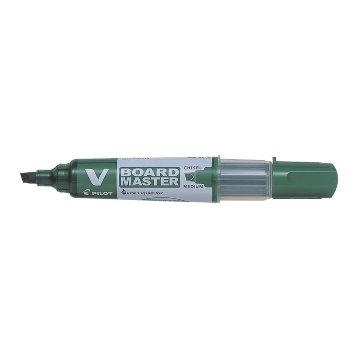 Маркер за дъска Pilot Vboard Master, Скосен връх, Зелен, Вegreen