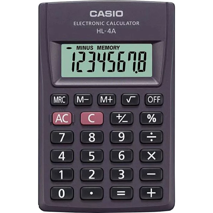 Calculator Casio portabil 8 digits hl-4a