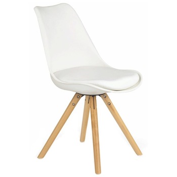 Scaun living HM K201, alb Scaun living HM K201, alb