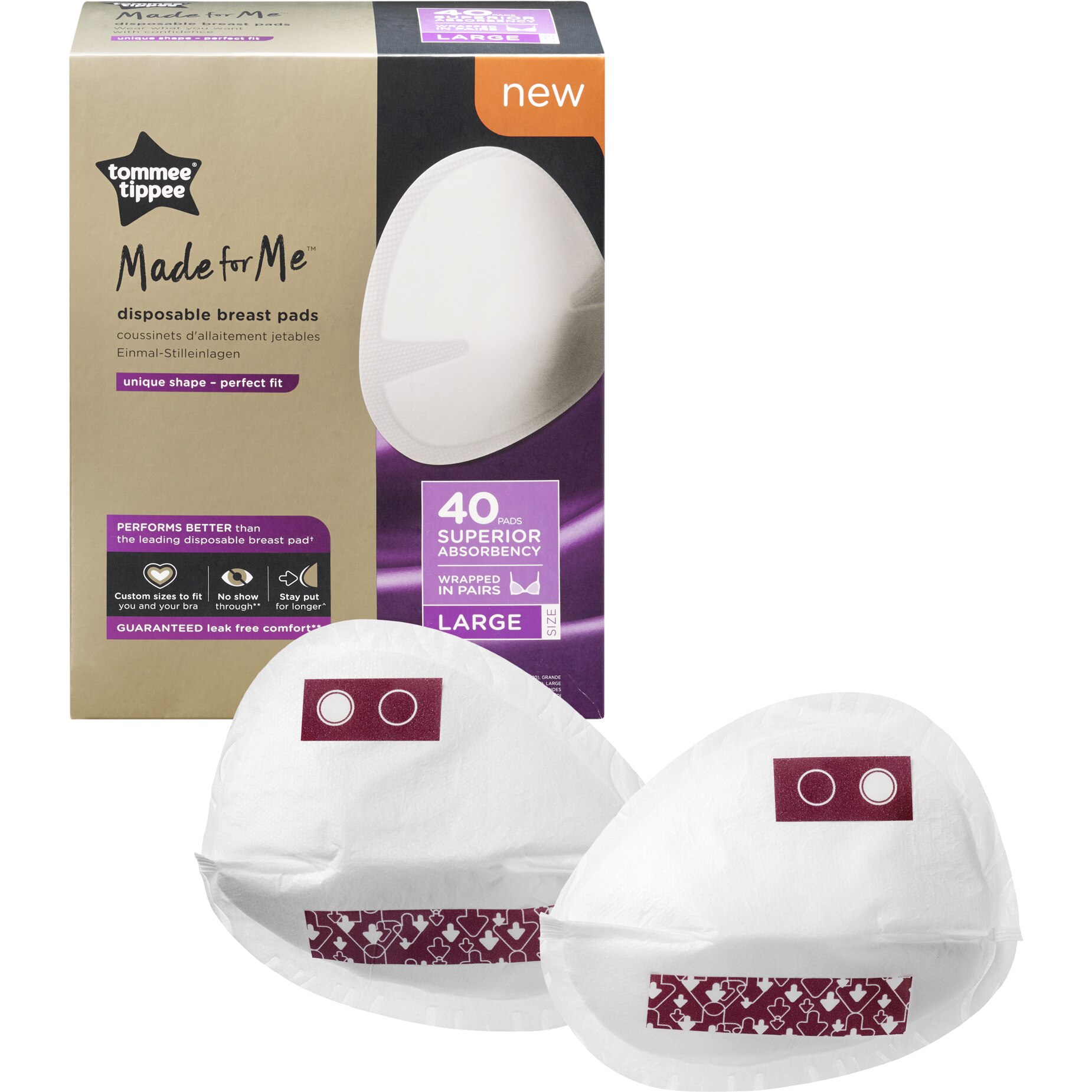 Tampoane pentru san Tommee Tippee, 100 buc
