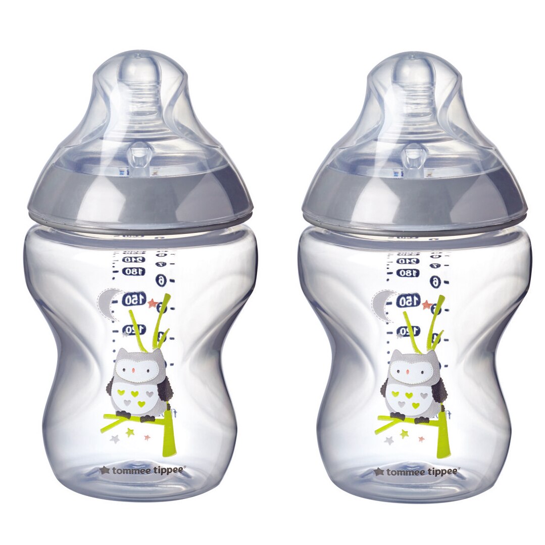 Biberon Tommee Tippee PP bufnita, 2 buc, 260 ml