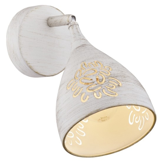 Aplica Bell, Klausen, 1xE14, alb antic