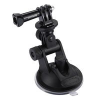Suport de prindere auto Pulse PU51 Puluz pentru camera video sport GoPro Hero / DJI Osmo Action, Negru