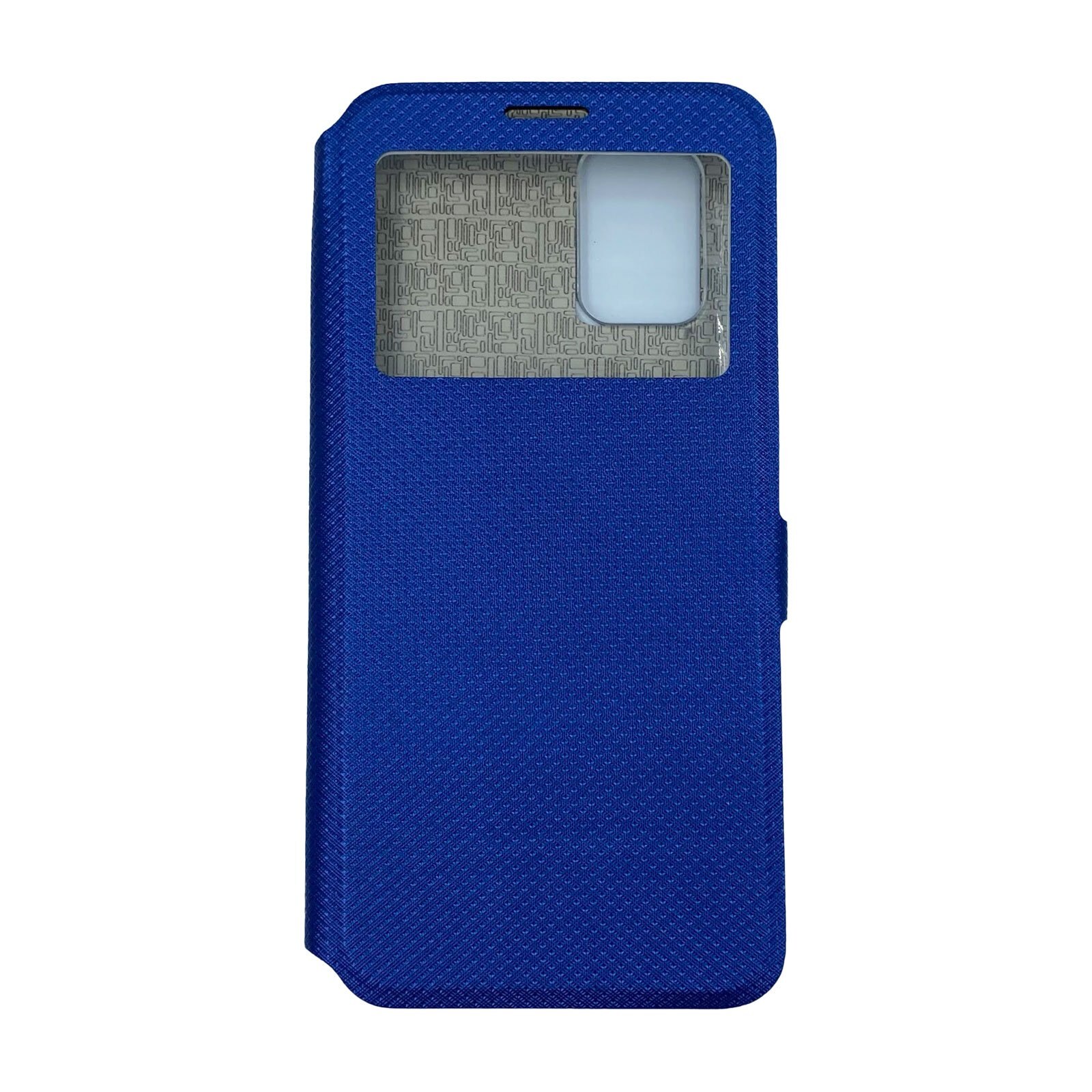 Husa Flip Carte Samsung Galaxy A71 model S-View cu Stand Telefon, Antisoc, Viceversa Albastru