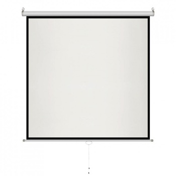 Ecran proiectie manual de perete ART C1124147 1:1 110” 213x213 cm Ecran proiectie manual de perete ART C1124147 1:1 110” 213x213 cm